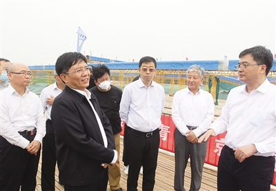 生态环境部党组书记赴河北省调研环境保护工作